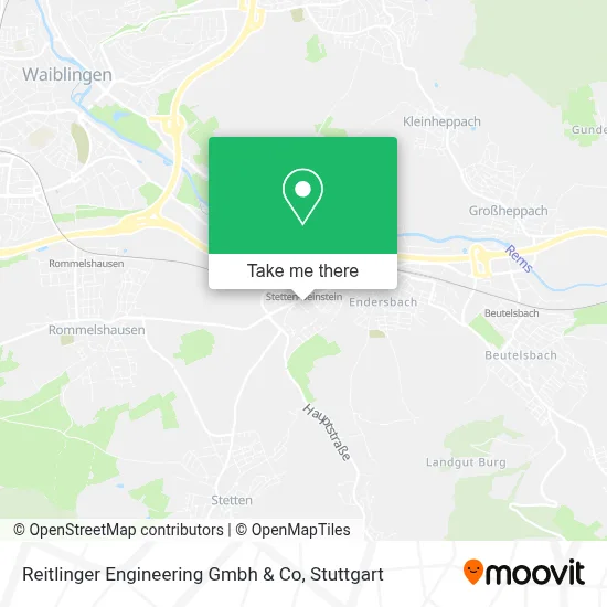 Reitlinger Engineering Gmbh & Co map
