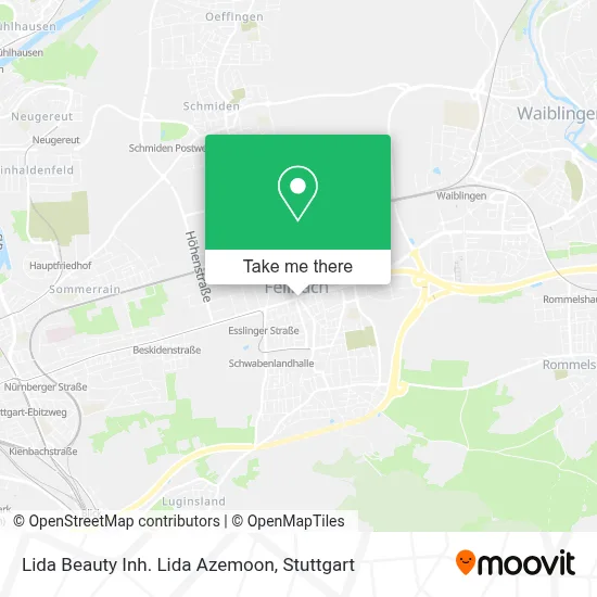 Lida Beauty Inh. Lida Azemoon map