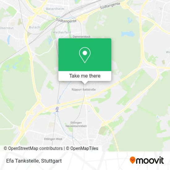 Efa Tankstelle map