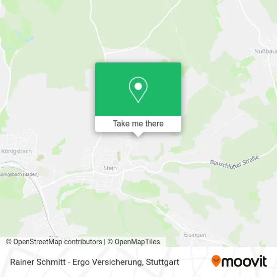 Rainer Schmitt - Ergo Versicherung map