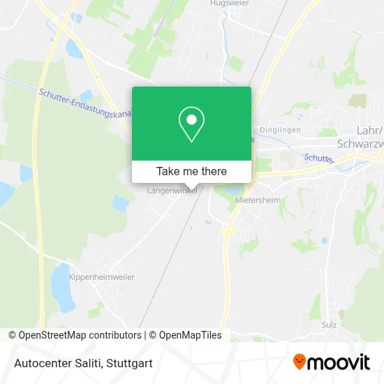 Autocenter Saliti map