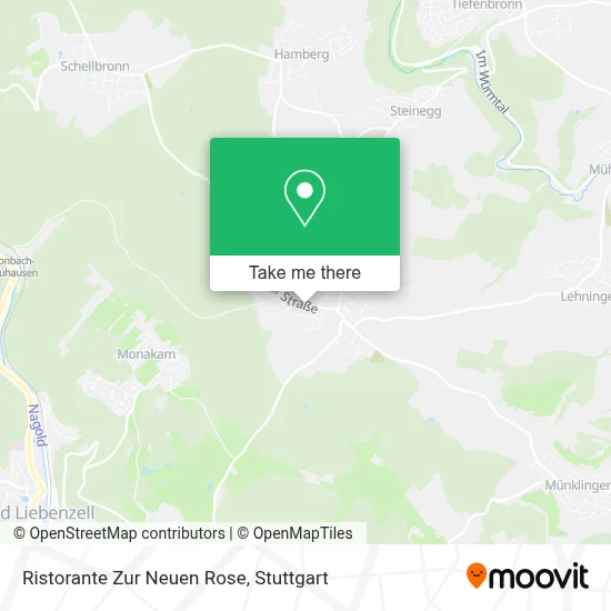 Ristorante Zur Neuen Rose map