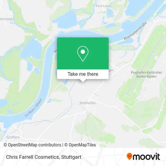 Chris Farrell Cosmetics map