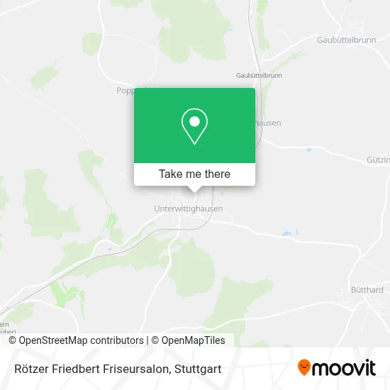 Rötzer Friedbert Friseursalon map