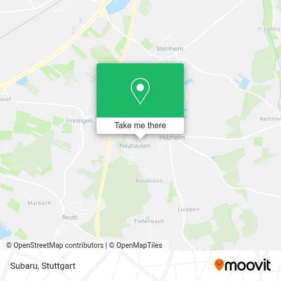 Subaru map
