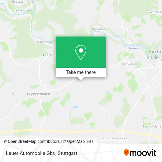 Lauer Automobile Gbr. map