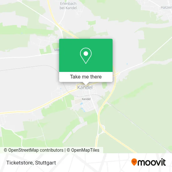 Ticketstore map
