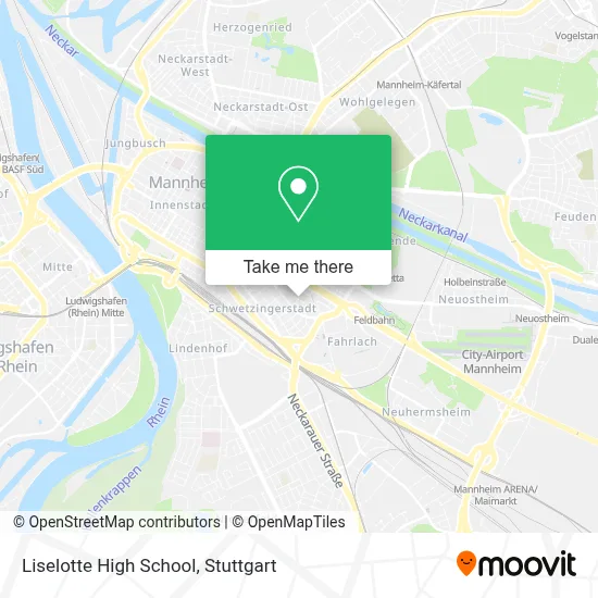 Liselotte High School map