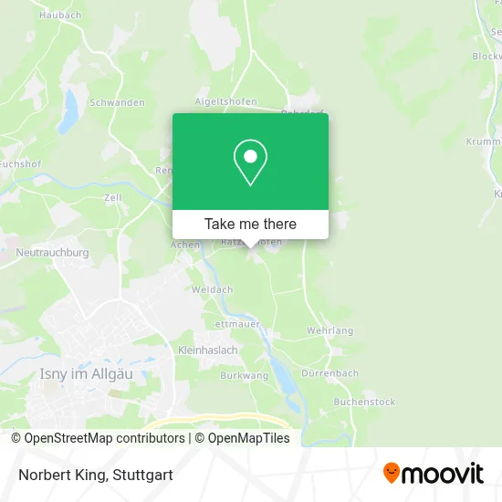Norbert King map