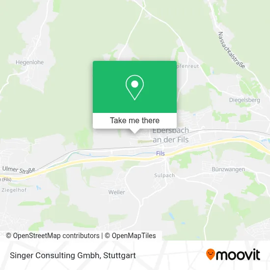 Singer Consulting Gmbh map