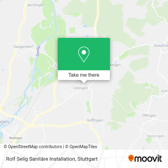 Rolf Selig Sanitäre Installation map