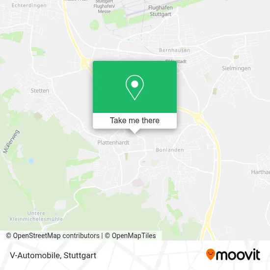 V-Automobile map