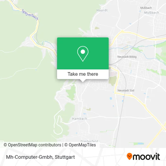 Mh-Computer-Gmbh map