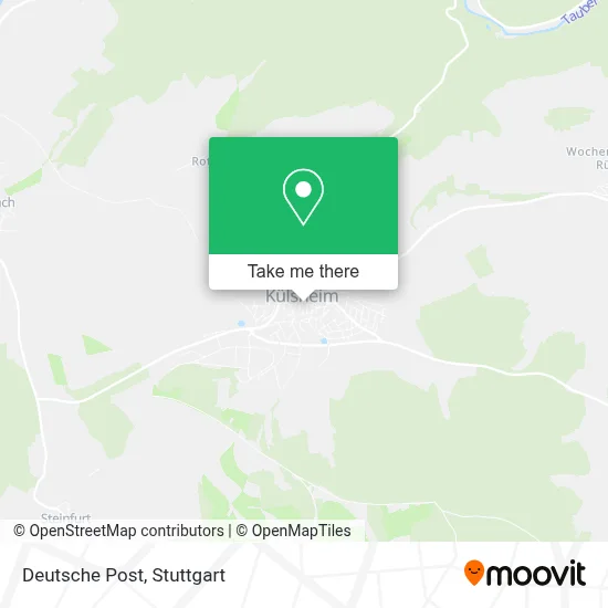 Deutsche Post map