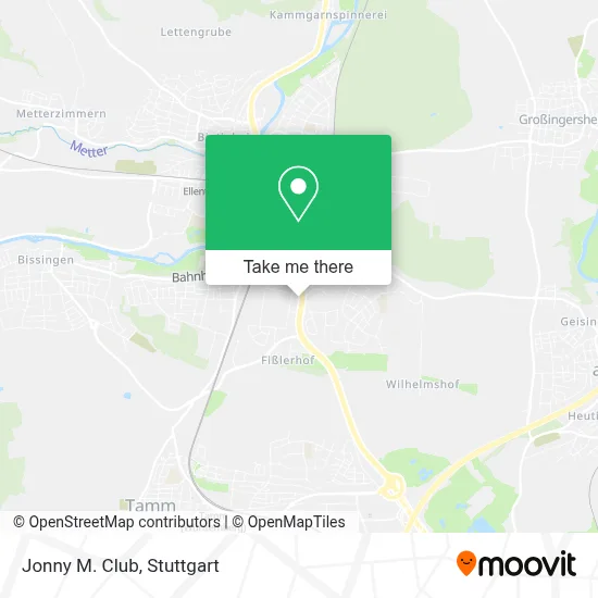 Jonny M. Club map