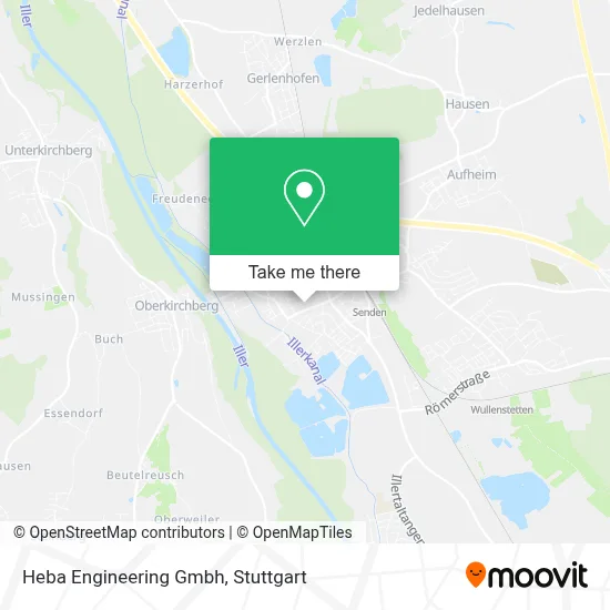 Heba Engineering Gmbh map