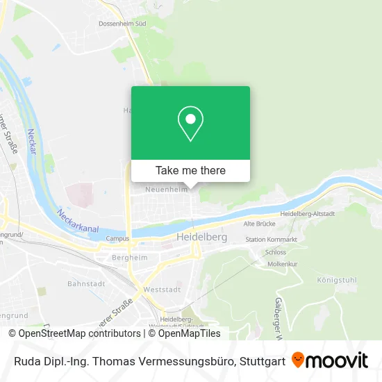 Ruda Dipl.-Ing. Thomas Vermessungsbüro map