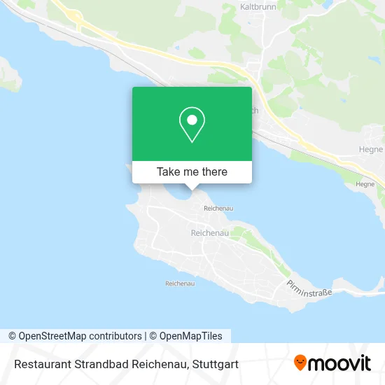 Restaurant Strandbad Reichenau map