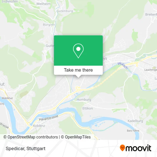 Spedicar map