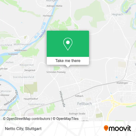 Netto City map