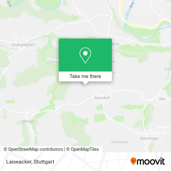 Laiseacker map