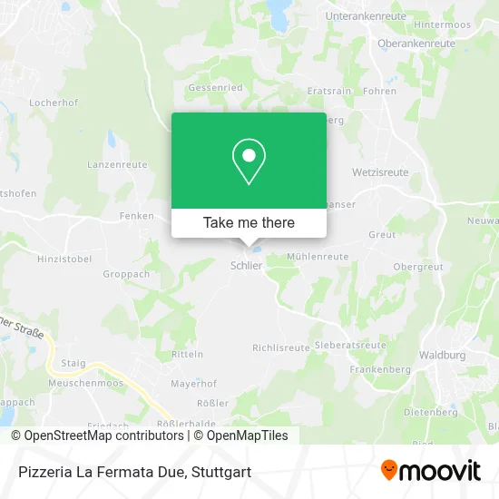 Pizzeria La Fermata Due map