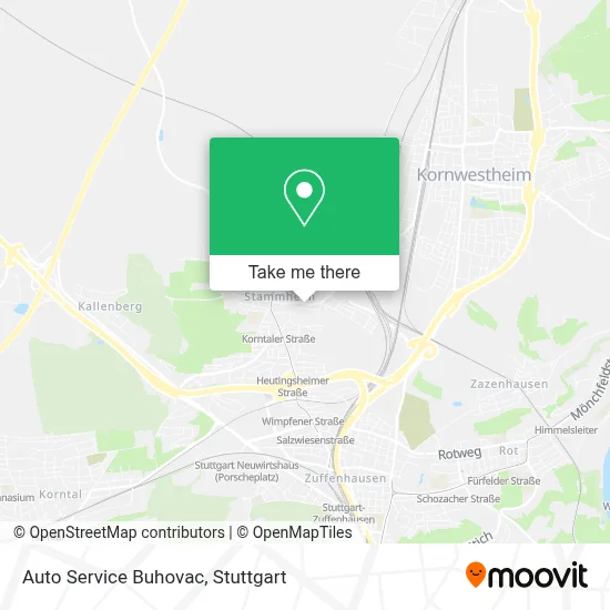 Auto Service Buhovac map