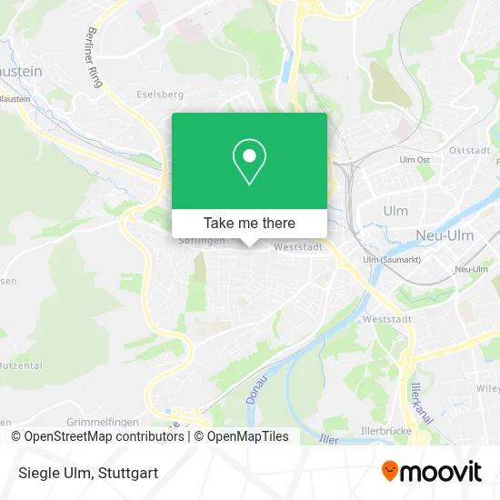 Siegle Ulm map