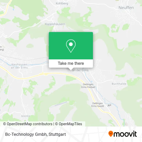 Bc-Technology Gmbh map