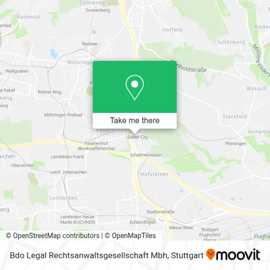 Bdo Legal Rechtsanwaltsgesellschaft Mbh map