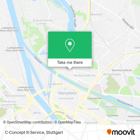 C-Concept It-Service map