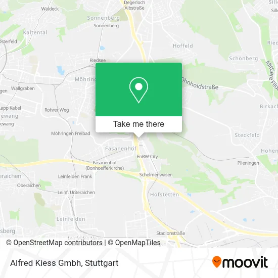 Alfred Kiess Gmbh map
