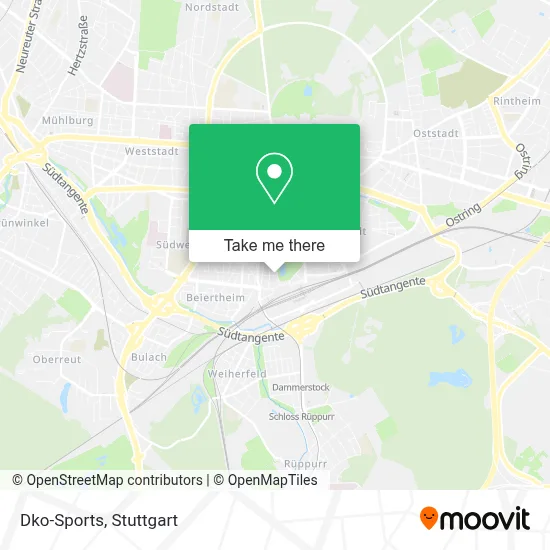 Dko-Sports map