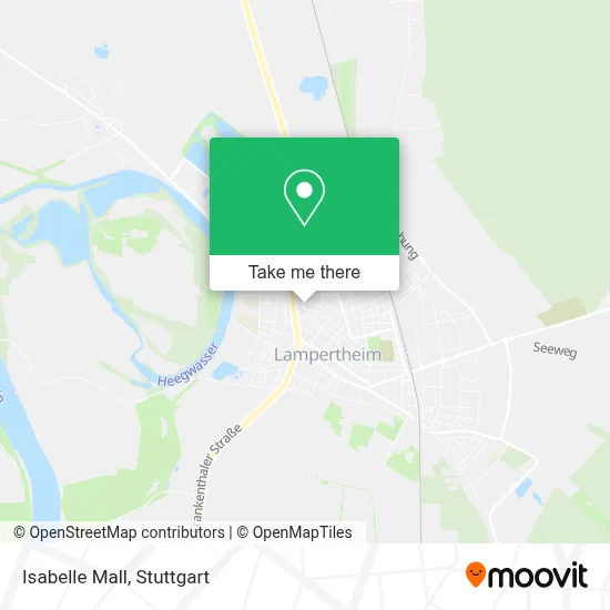 Isabelle Mall map