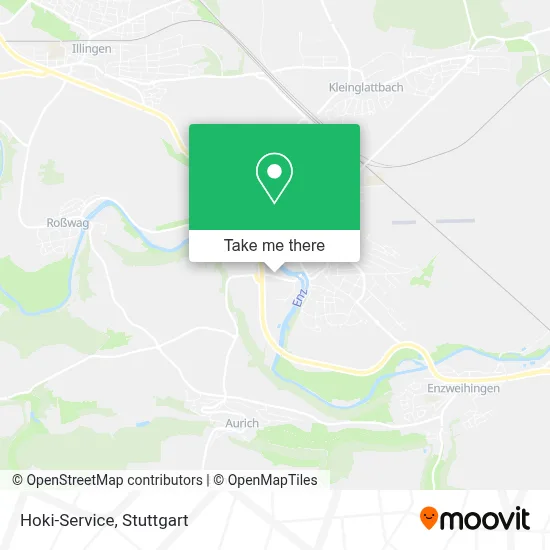 Hoki-Service map