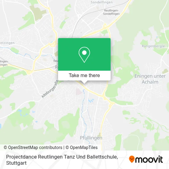Projectdance Reutlingen Tanz Und Ballettschule map