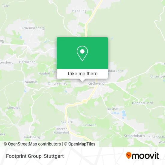 Footprint Group map