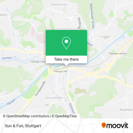 Sun & Fun map