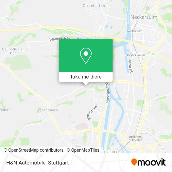 H&N Automobile map