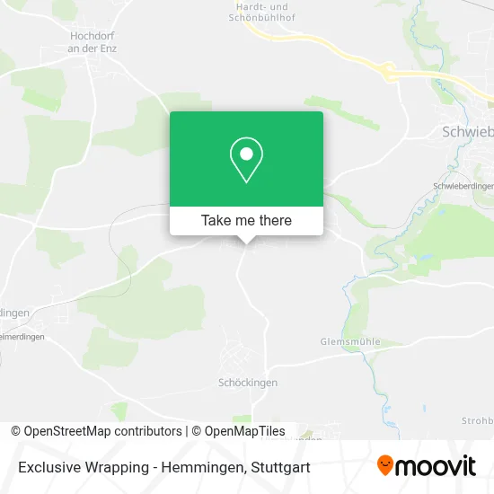 Exclusive Wrapping - Hemmingen map