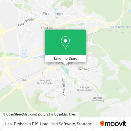 Usb- Prohaska E.K. Hard- Und Software map