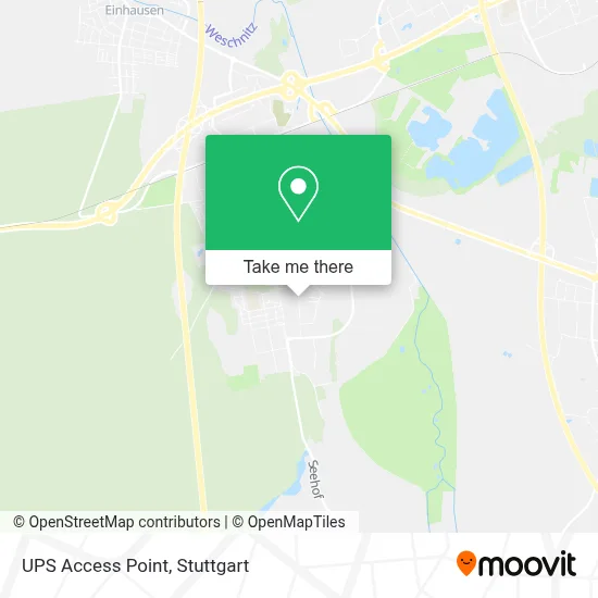 Ups Access Point map