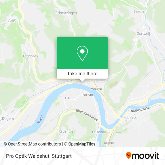 Pro Optik Waldshut map