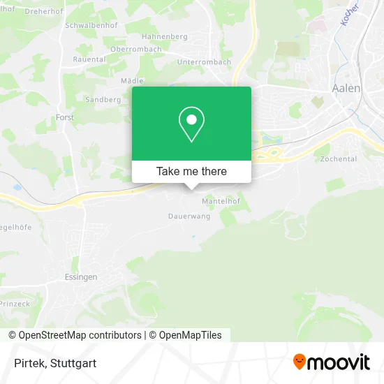 Pirtek map