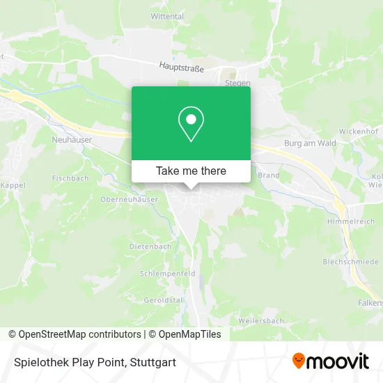 Spielothek Play Point map