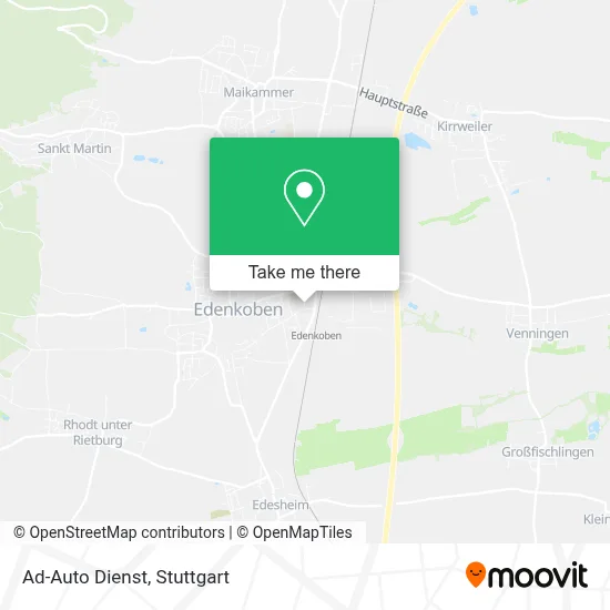 Ad-Auto Dienst map