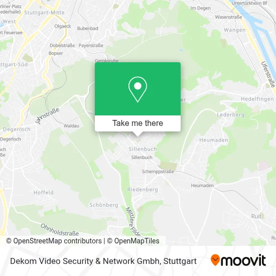 Dekom Video Security & Network Gmbh map