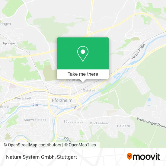 Nature System Gmbh map
