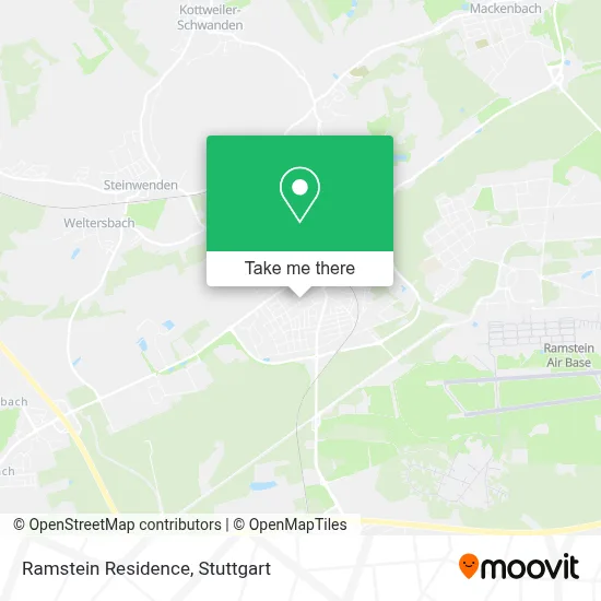 Ramstein Residence map