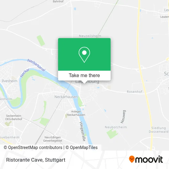Ristorante Cave map